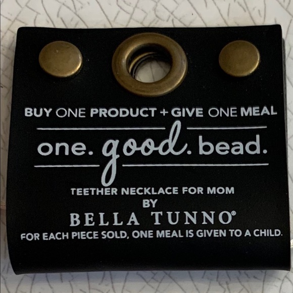 NWT Bella Tunno One.Good.Bead Mom Teether Necklace - Picture 3 of 3